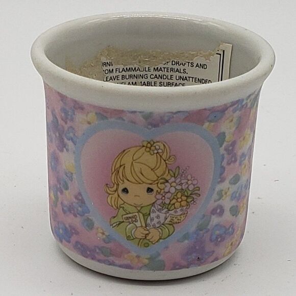Precious Moments It's Time To Bless Your Day Vintage 2001 Ceramic Candle Holder - Picture 7 of 7
